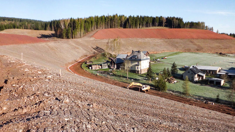 Sanierung Dammhalde Johanngeorgenstadt